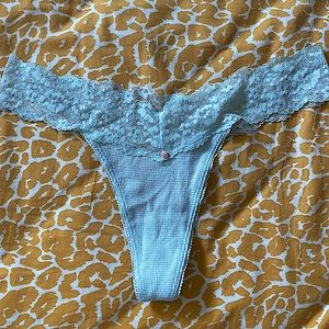Victoria’s Secret lace trim thong in size XL